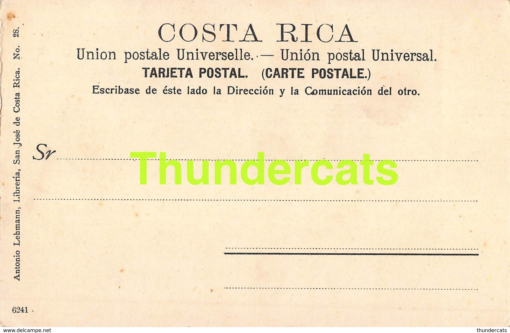 CPA BANCO DE COSTA RICA SAN JOSE - Costa Rica