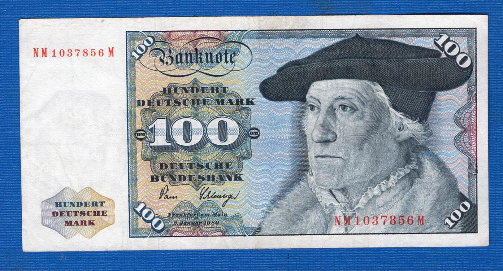 All  100  Mark  1980 - 100 Deutsche Mark