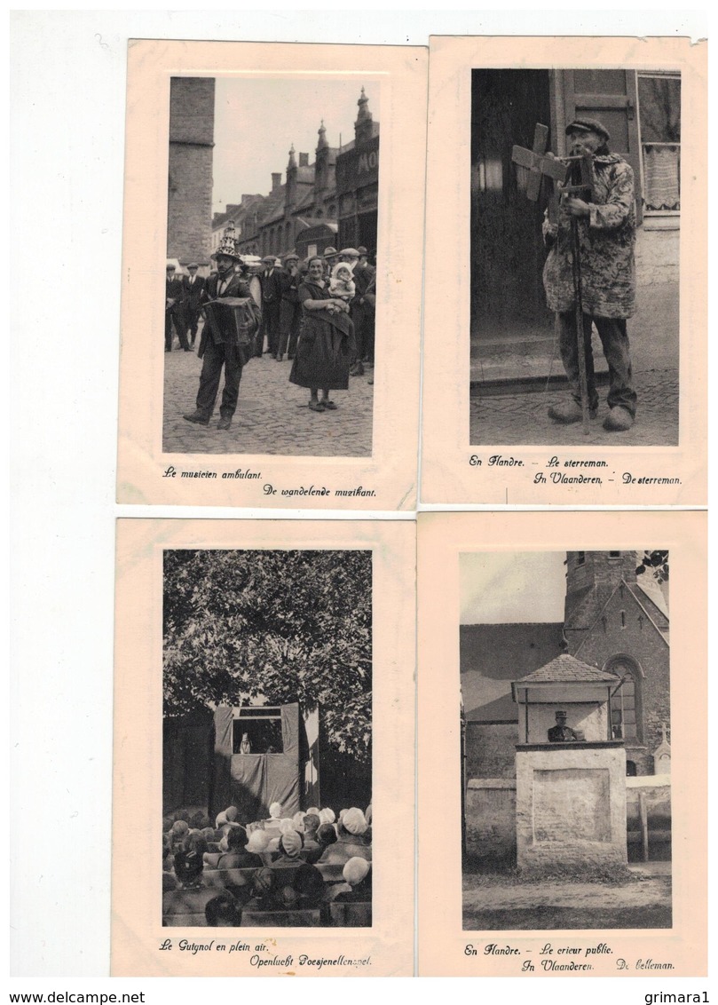 Sterreman, Musicien Ambulant,de Belleman,poesjenellenspel,l'aveugle Et Sa Compagne,straatzanger,kersenverkoper,muzikant - Autres & Non Classés