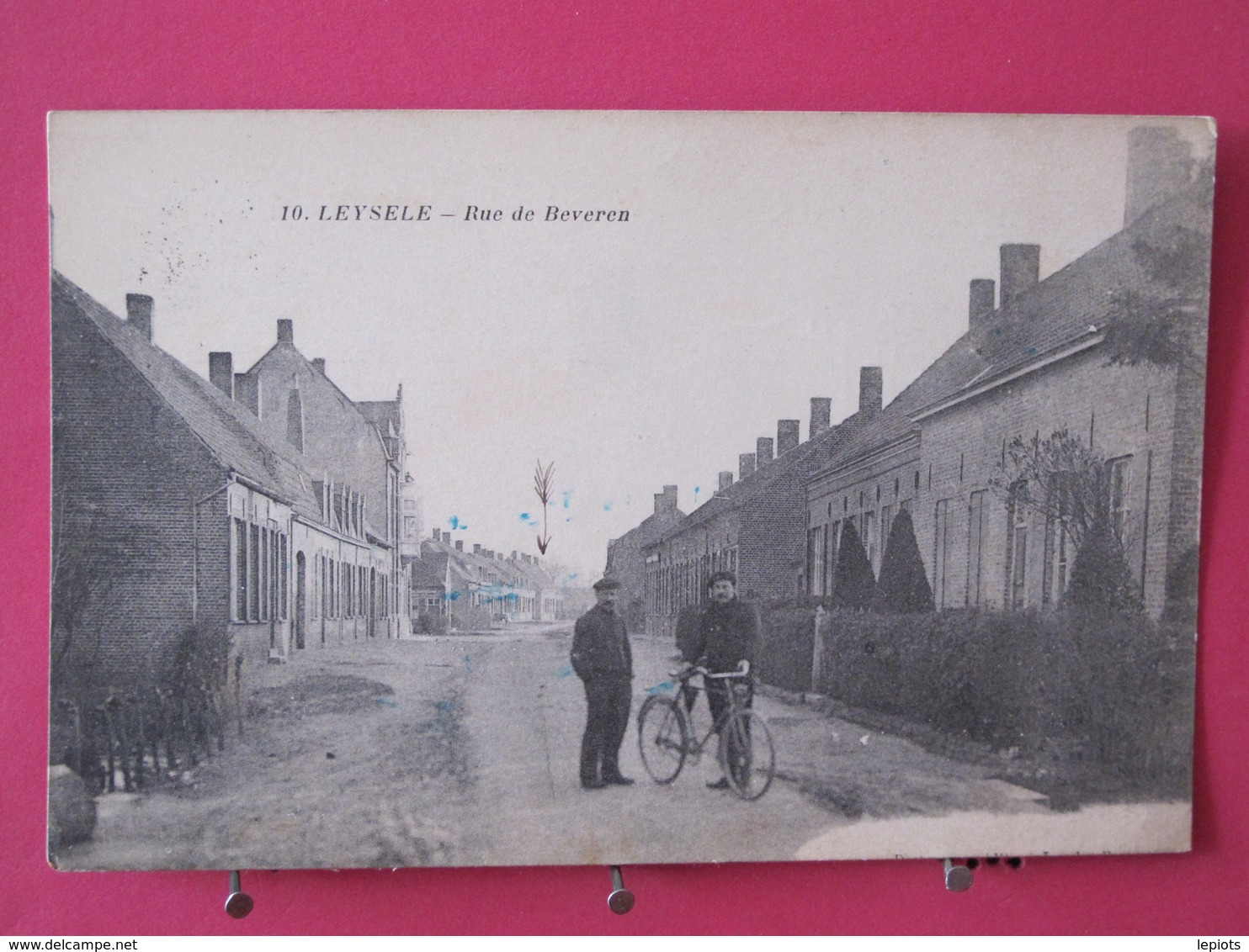 Belgique - Leysele (Alveringem) - Rue De Beveren - CPA 1917 - Scans Recto-verso - Alveringem
