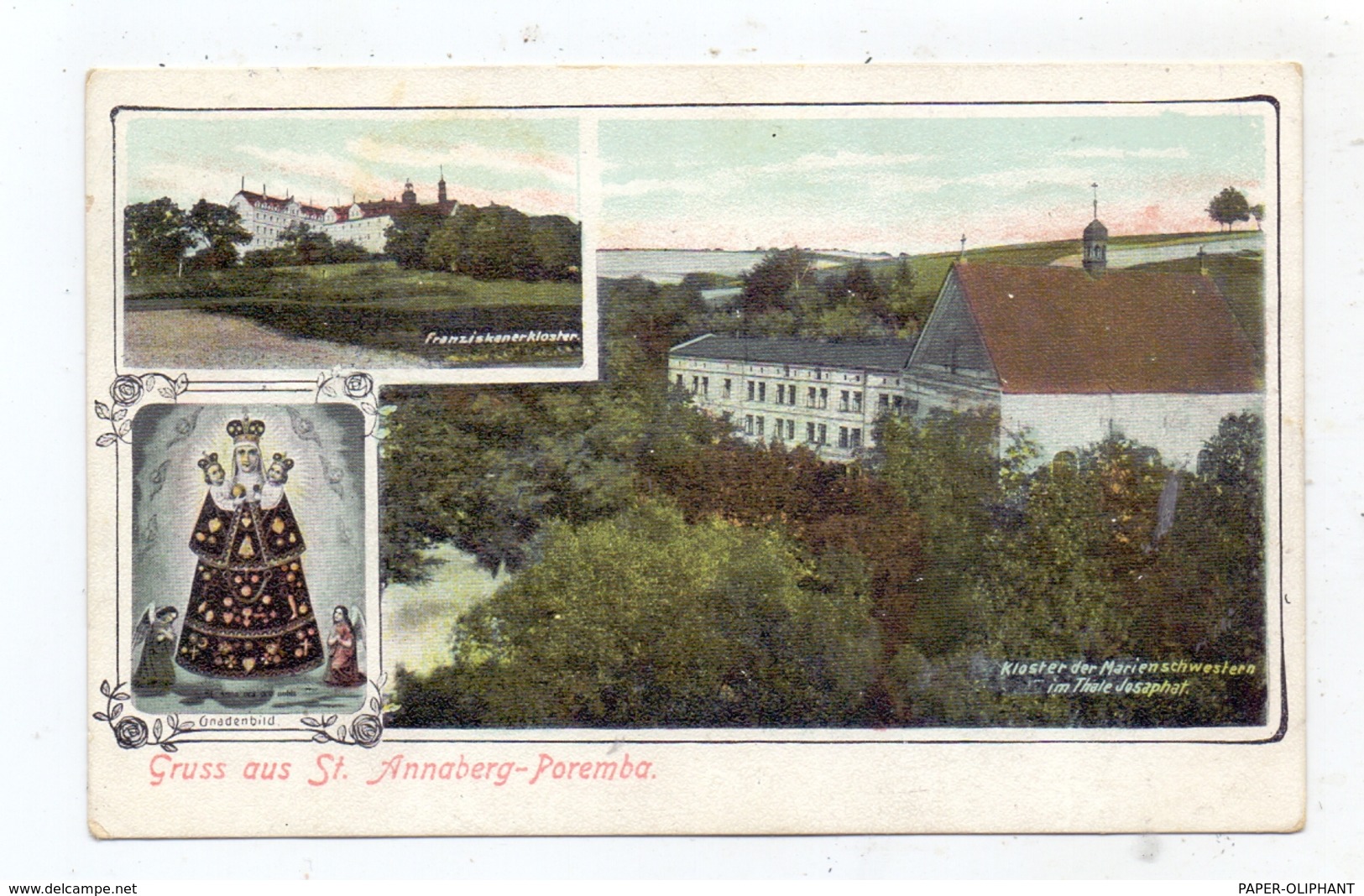 OBER-SCHLESIEN - LESCHNITZ-ST.ANNABERG-POREMBA / LESNICA, Kloster Und Gnadenbild - Schlesien