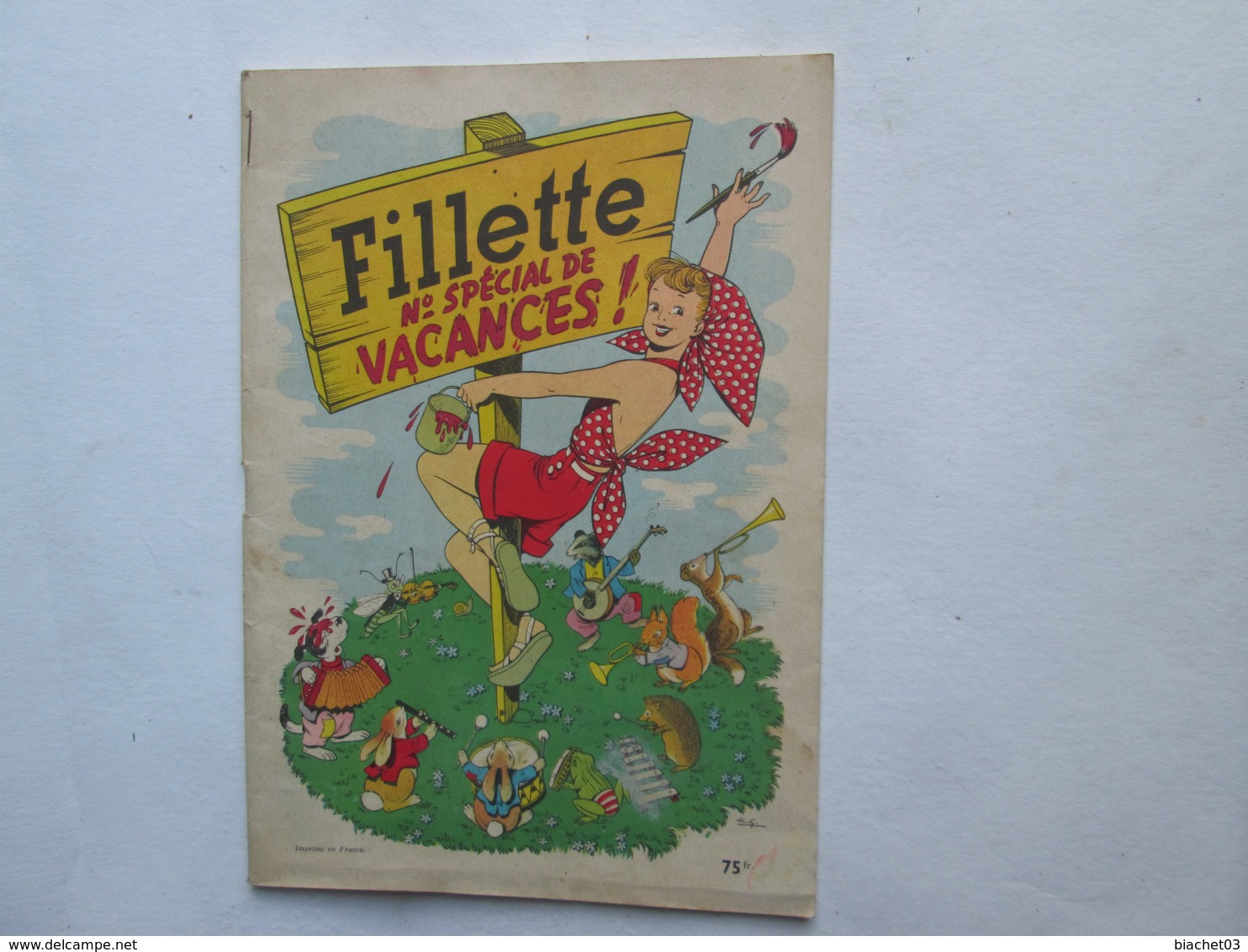 Fillette En Vacance - Autre Magazines