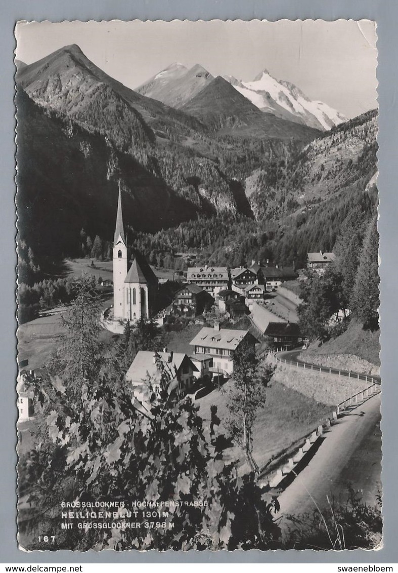 AT.- Heiligenblut. Grossglockner. Hochalpenstrasse. Foto H. Tollinger - Heiligenblut