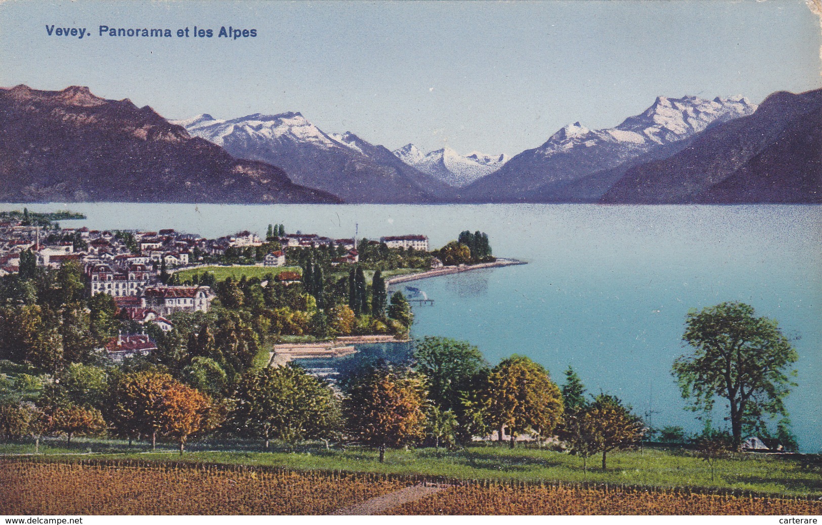 SUISSE ROMANDE,SCHWEIZ,SVIZZERA,HELVETIA,SWISS,SWITZERLAND,VAUD,VEVEY,CARTE ANCIENNE - Vevey