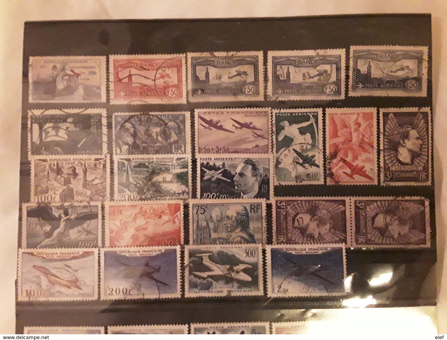 France , Poste Aérienne / Airmail Lot De 53 Timbres Neufs Et Obliteres Avec Assimilés ,  Bonne Cote  Bon Etat General - Autres & Non Classés