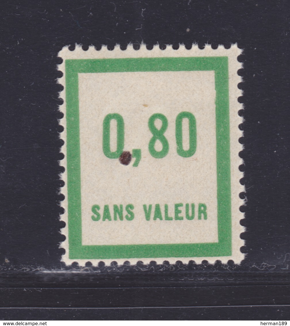 FRANCE FICTIF N°  F48 ** MNH, Timbre Neuf Sans Charnière, Tâche Dans Le Papier - B/TB - Ficticios