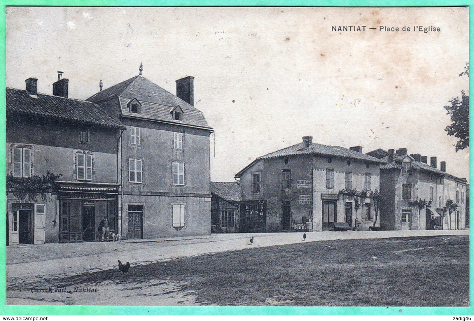 NANTIAT - PLACE DE L'EGLISE - Nantiat