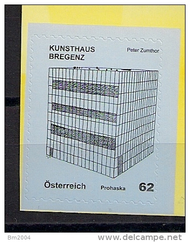 2012  Austria  Mi. MH 2980 **MNH  Kunsthauis Bregenz   Peter Zumthor - Neufs