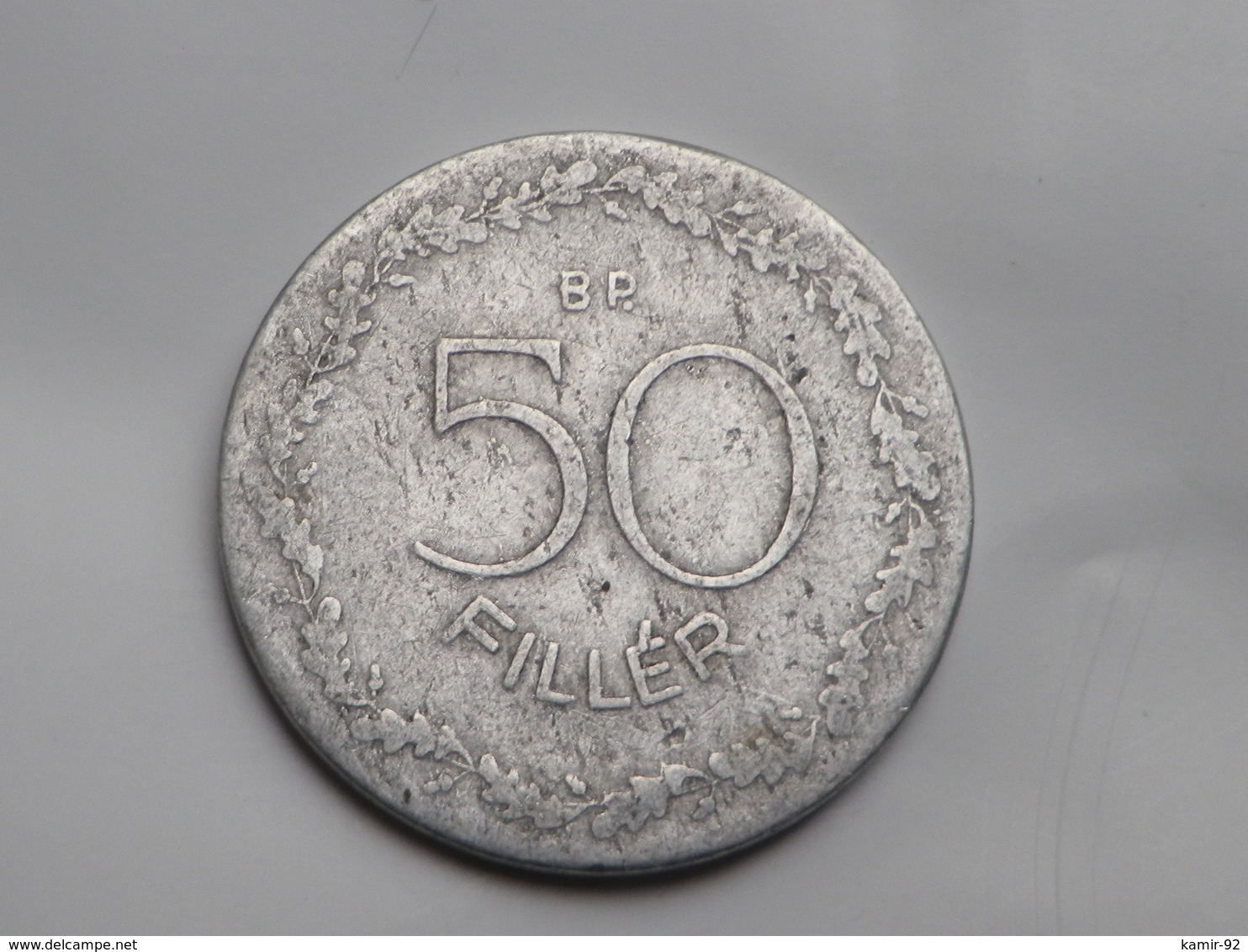 Hongrie 50 Filler 1948      Km#536  Aluminium  TB   Plus Rare - Hungary