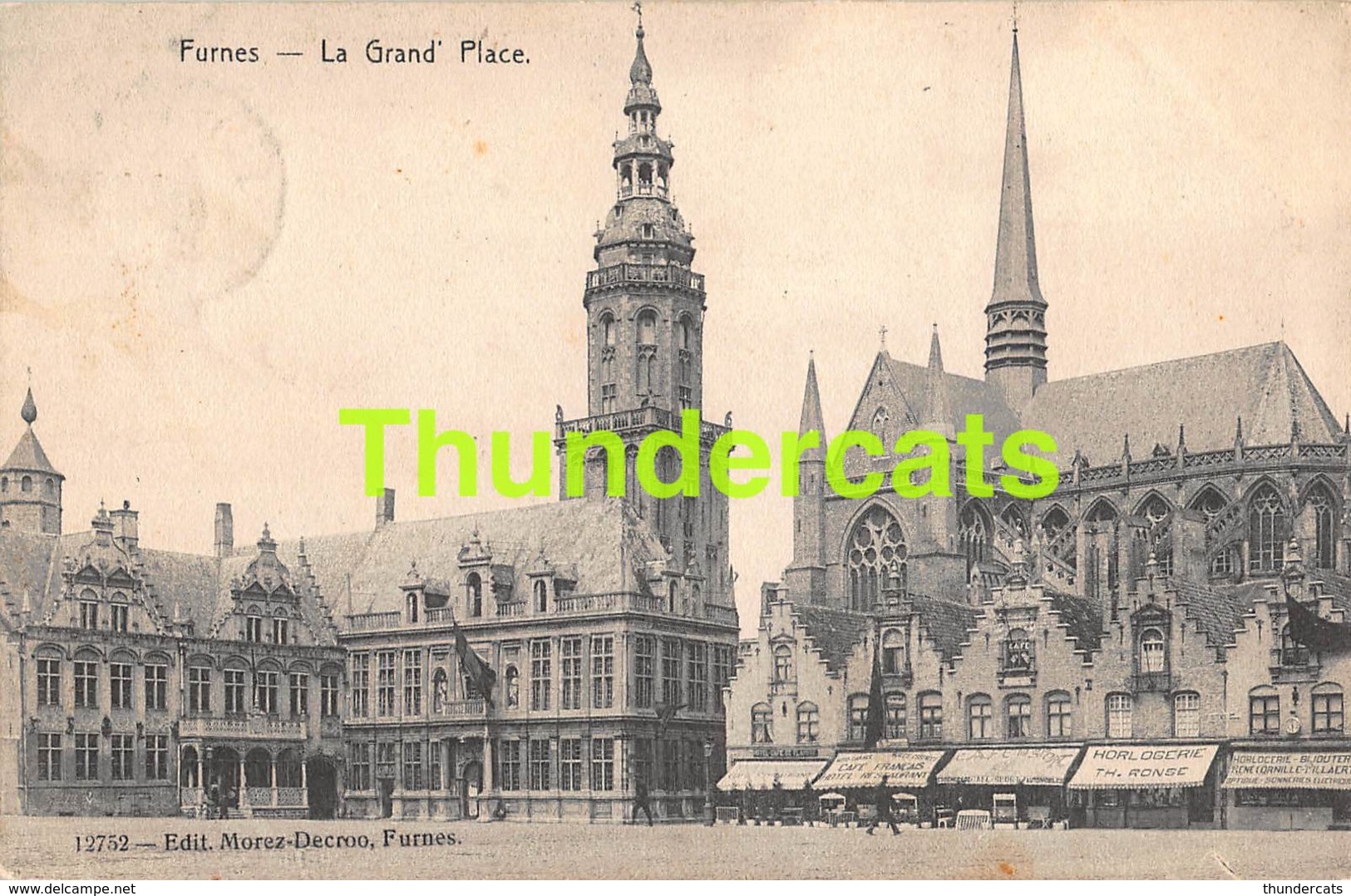 CPA VEURNE FURNES LA GRAND PLACE - Veurne