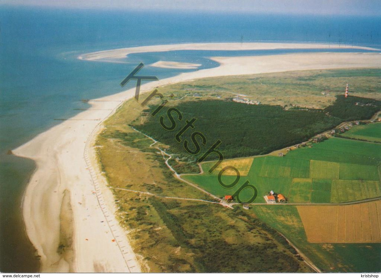 Ameland - Luchtopname Omegeving Hollum    [AA15-459 - Ameland