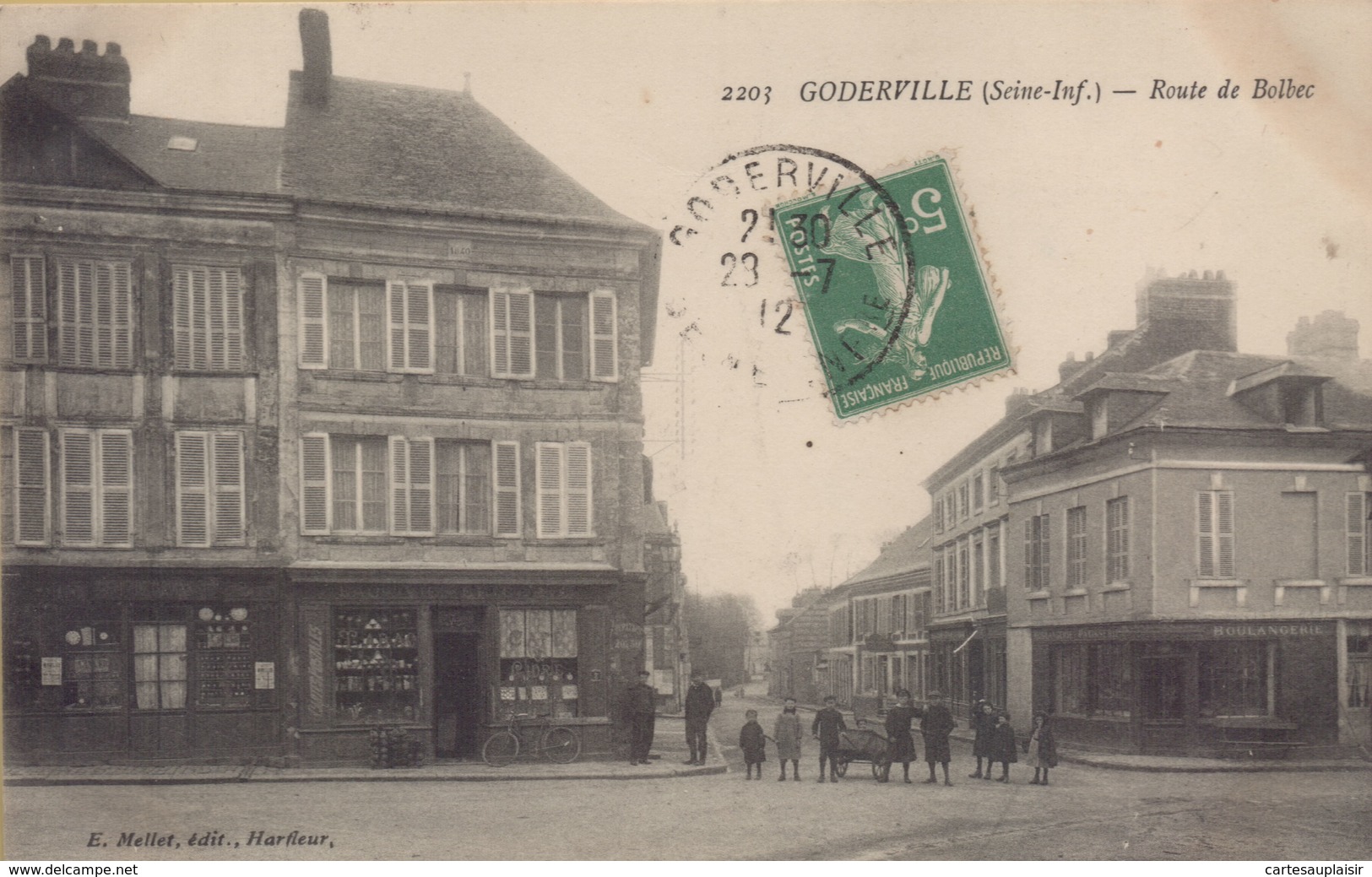 Goderville : Route De Bolbec - Goderville