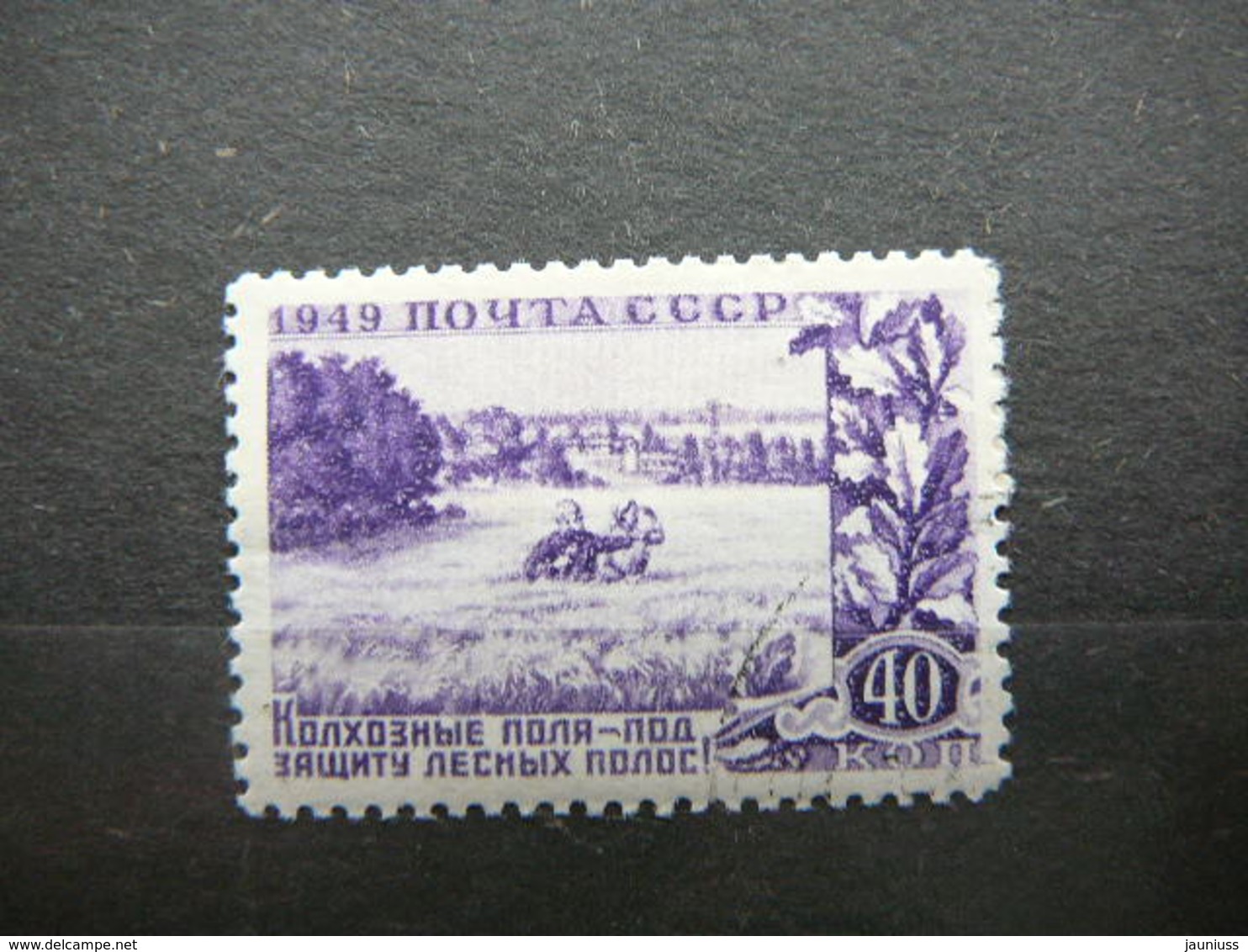 Foresty And Field Conservancy # Russia USSR Sowjetunion # 1949 Used # Mi. 1386 - Oblitérés