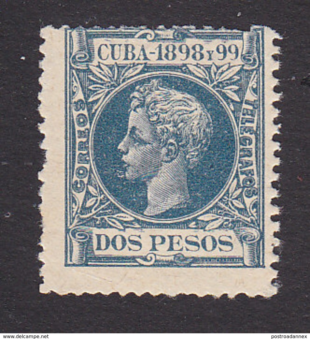 Cuba, Scott #175, Mint Hinged, King Alfonso XIII, Issued 1898 - Cuba (1874-1898)