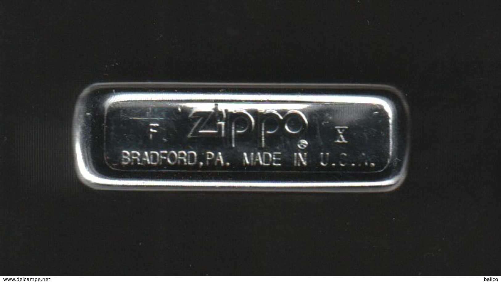 ZIPPO - FORPRONU  403e B. S. L -  Chromé  1994 - Réf, 742 - Zippo