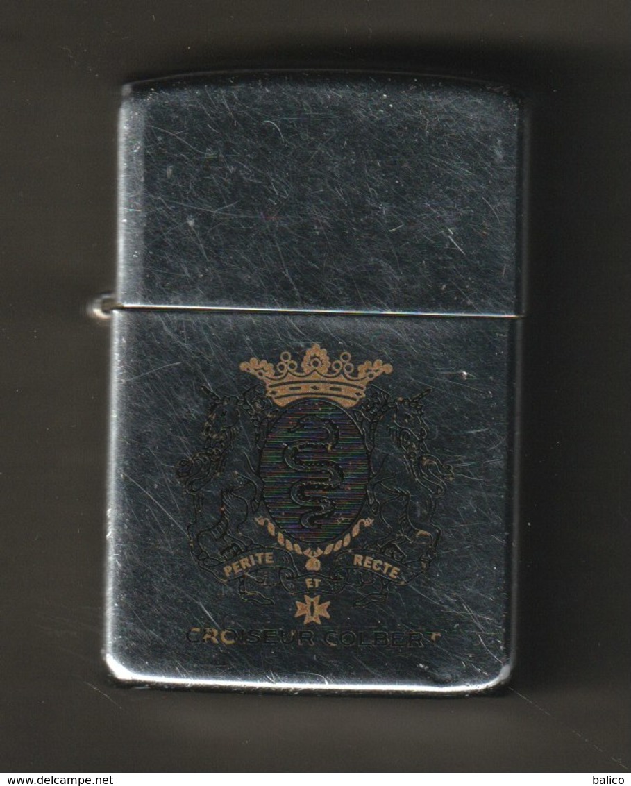 ZIPPO - CROISEUR COLBERT -  Chromé  1988 - Réf, 743 - Zippo