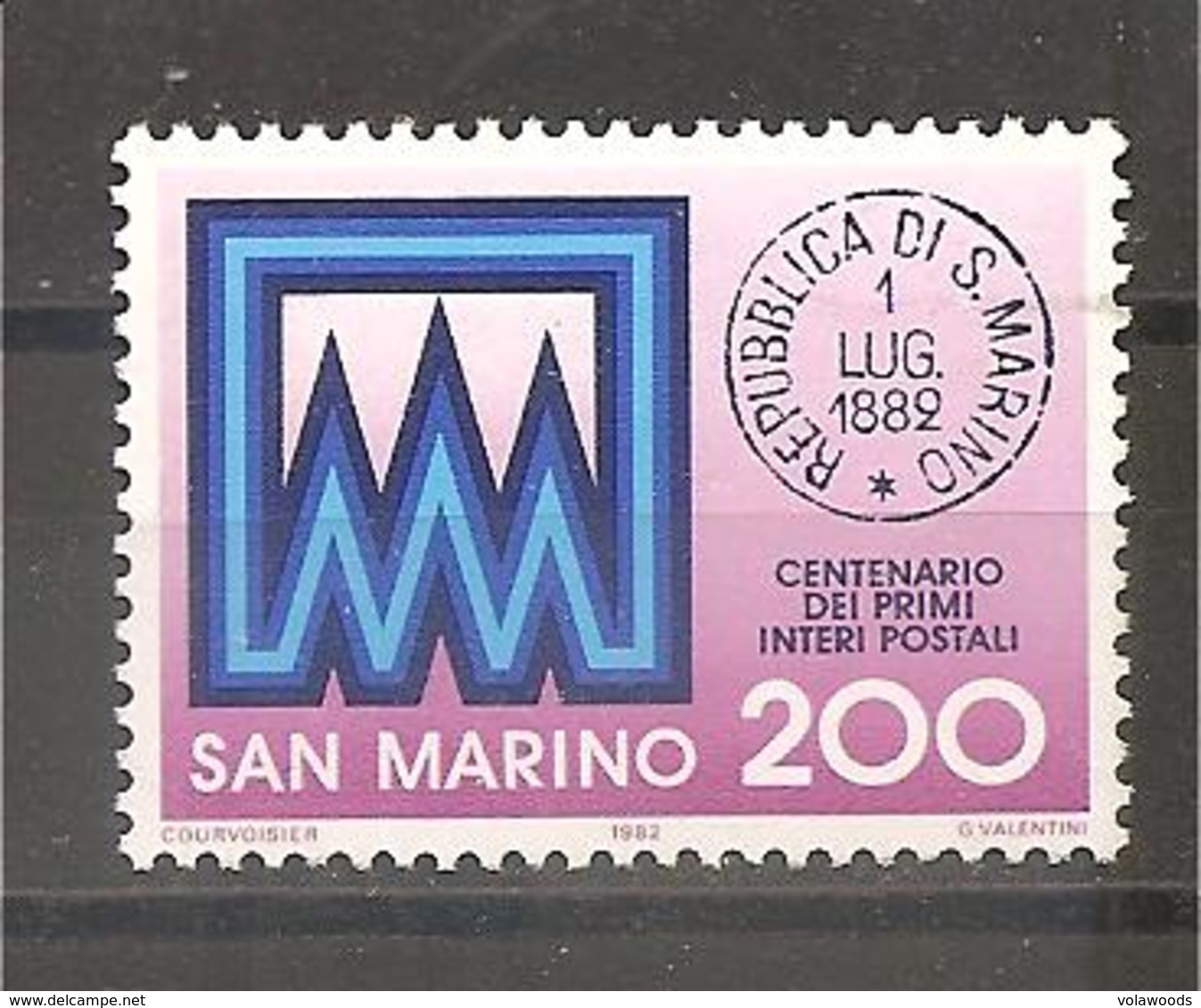 San Marino - Serie Completa Nuova: Centenario Degli Interi Postali - 1982 * G - Neufs