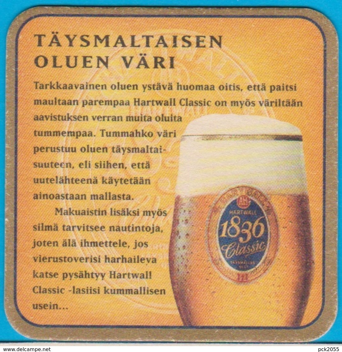 Oy Hartwall Ab Helsinki ( Bd 574 ) Finnland - Bierdeckel