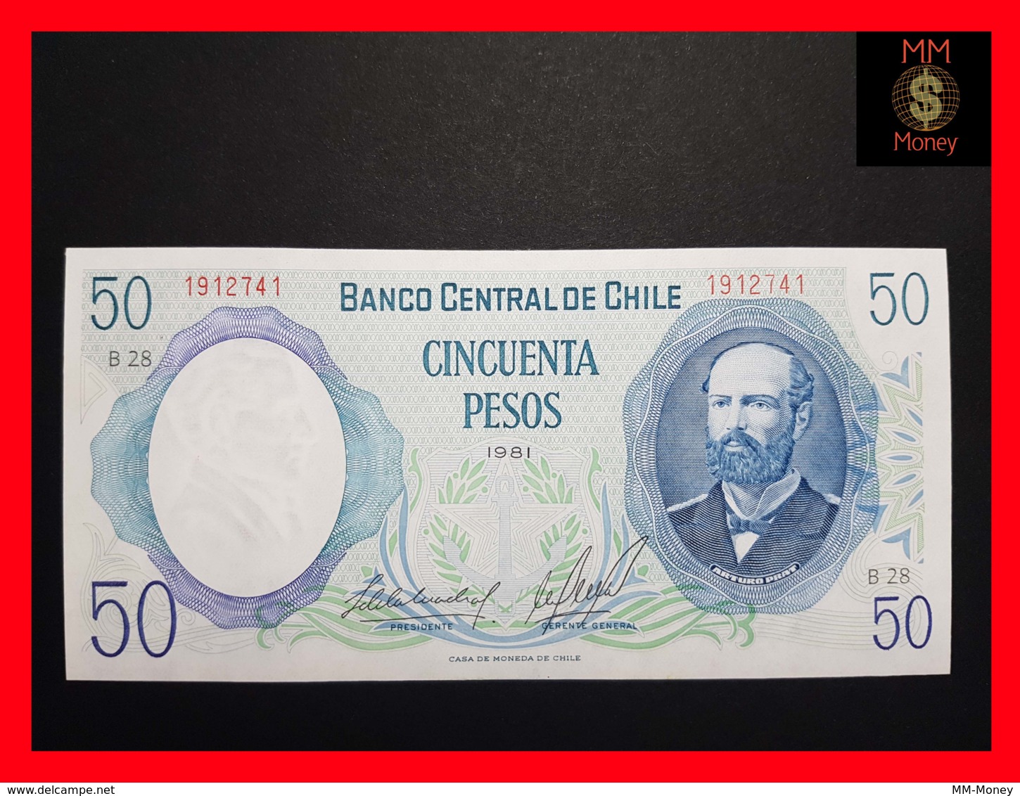 CHILE  50 Pesos  1981  P. 151  UNC - Chile