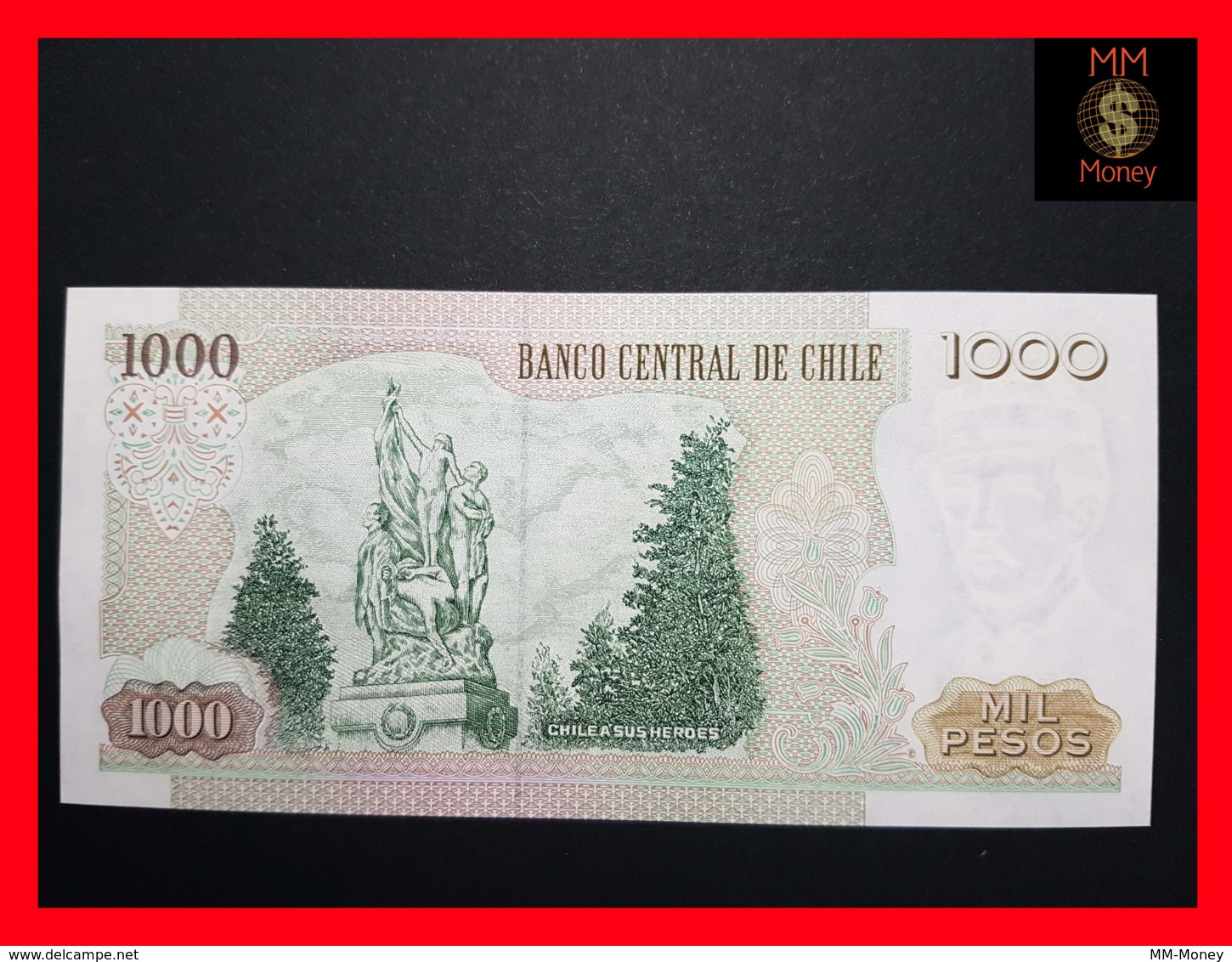 CHILE  1.000 1000 Pesos  2002  P. 154  UNC - Chili