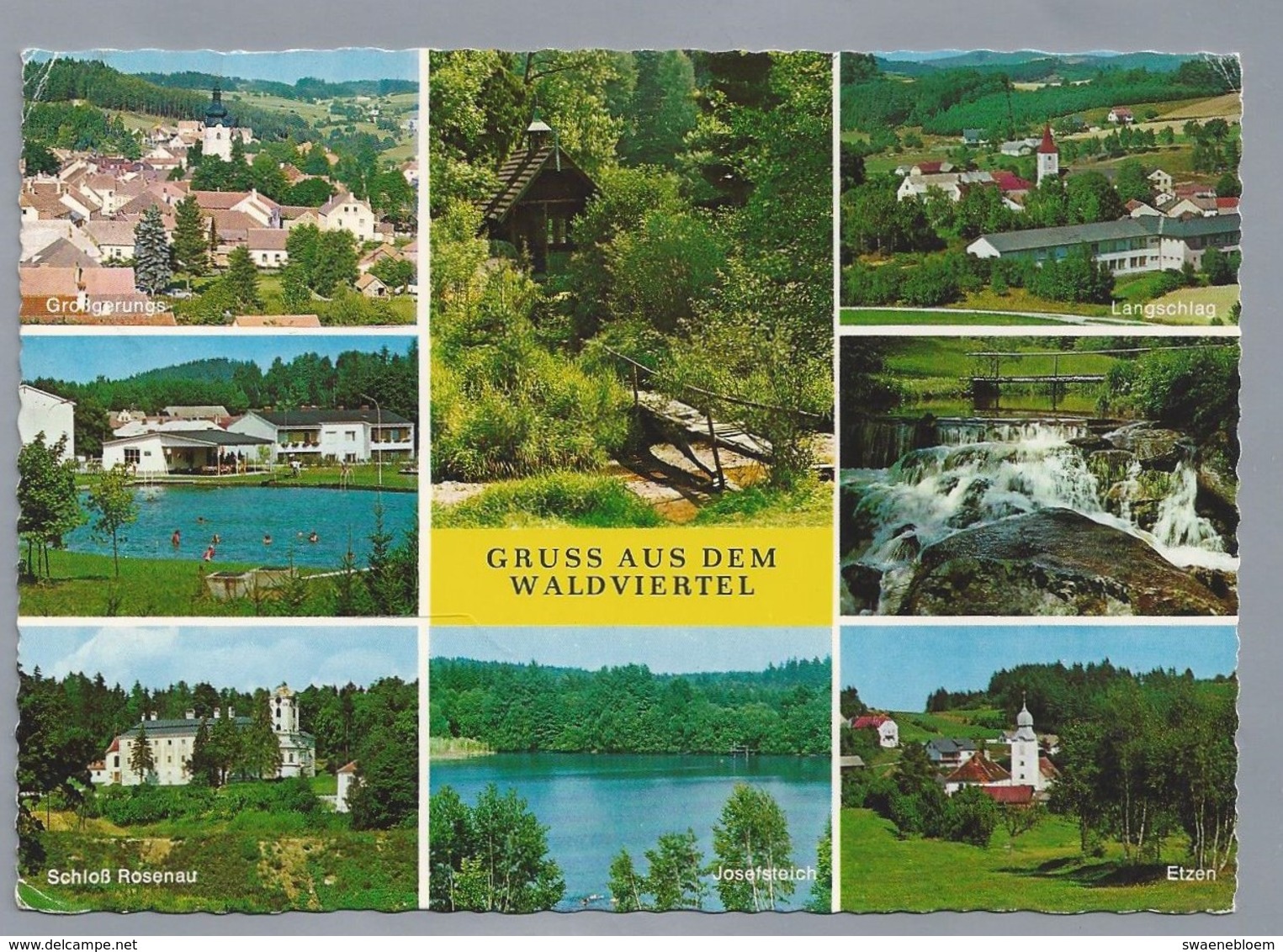 AT.- GRUSS AUS DEM WALDVIERTEL. - Greetings From...