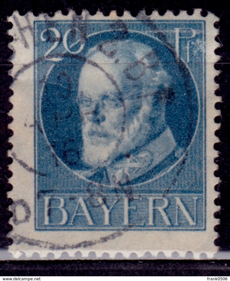 Germany - Bavaria 1914-20, King Ludwig III, 20pf, Sc#102, Used - Andere & Zonder Classificatie