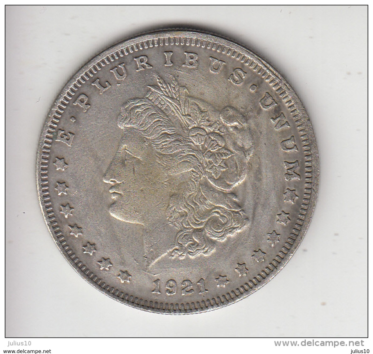 USA 1921 ONE DOLLAR Replica (?) Read Description  #19930 - 1878-1921: Morgan