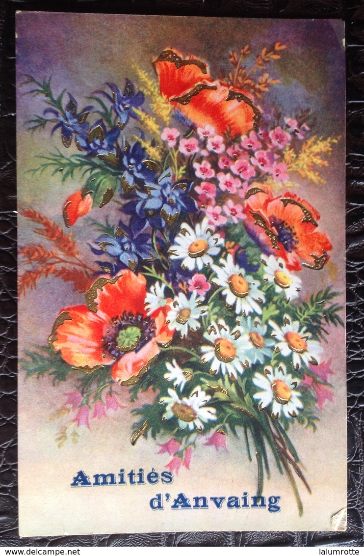 JFC. 298. Amitiés D'Anvaing. Bouquet De Fleurs - Frasnes-lez-Anvaing