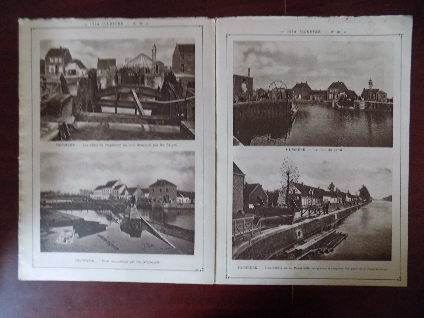 1914 Illustré N° 25 Héligoland - Ans - Zeebrugge - Humbeek - Handzaam... - 1900 - 1949