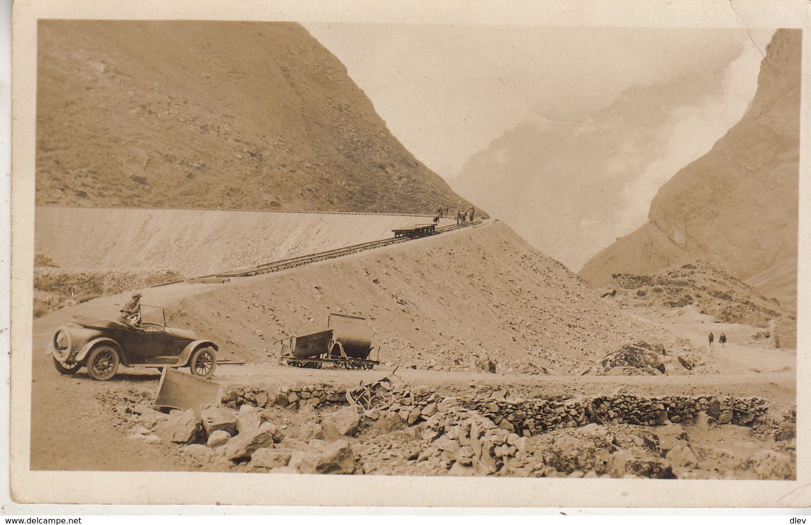 La Paz - Ferrocarril - 1927 - Fot. Pierola La Paz - Turismo