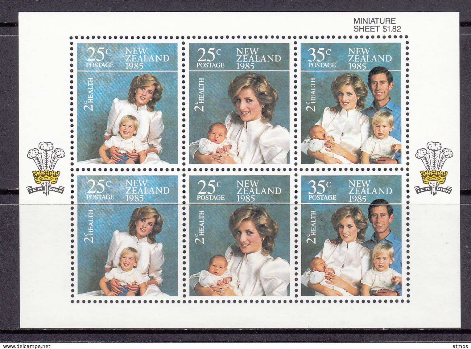 New Zealand MNH Michel Nr 939/41 Sheet From 1985 / Catw 6.00 EUR - Nuevos