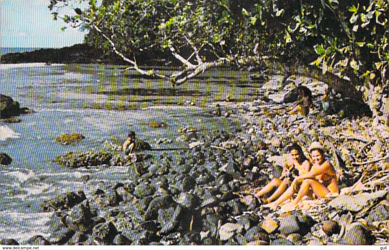 Polynésie Française  La Plage à TIARE Beach (vahinés)   (Sounam Tahiti C 27225 Tahiti) BV *PRIX FIXE - Polynésie Française