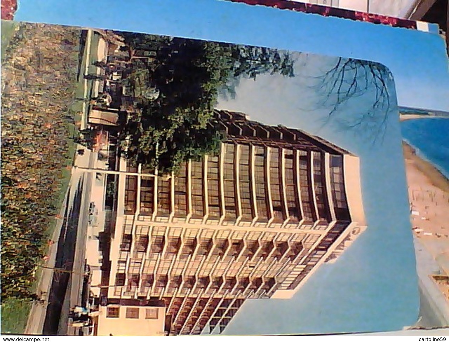 MESSICO  CITTA  Del MEXICO HOTEL CONTINETNAL STAMP TIMBRE  SELO AEREO 1,20 + 15 CT 1961 GX5636 - México