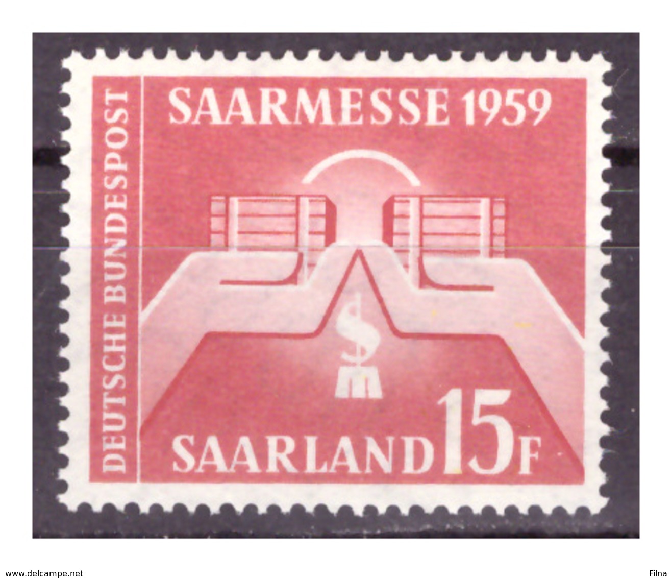 SAAR/SARRE -  1959 - FIERA DELLA SAAR. -  MNH** - Nuevos