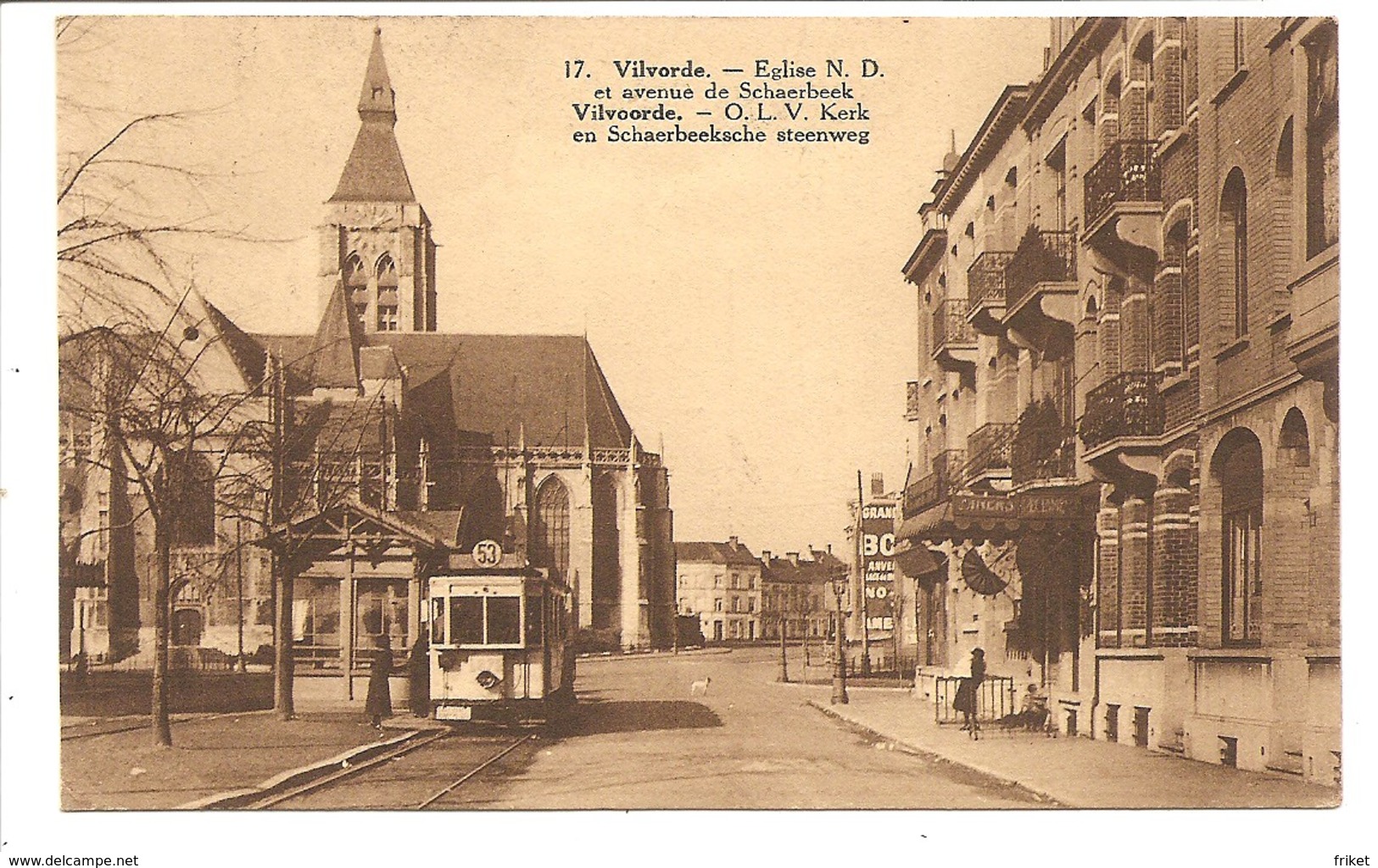 VILVORDE  Avenue De Schaerbeek   ( Tram ) - Vilvoorde