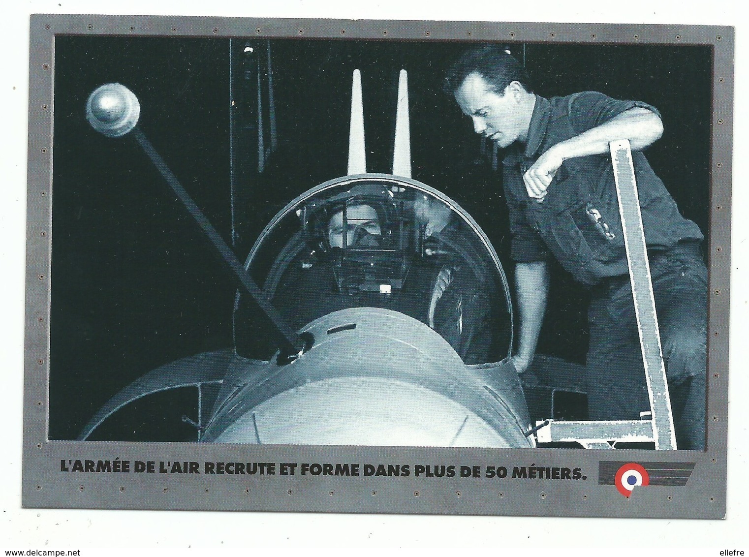 CPM Armée De L'air Carte Publicitaire Pilote Cockpit - 1946-....: Era Moderna