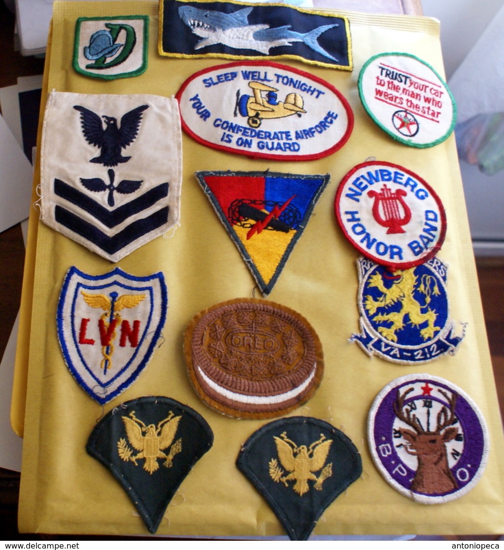 COLLEZIONE PATCHES USA - Scudetti In Tela