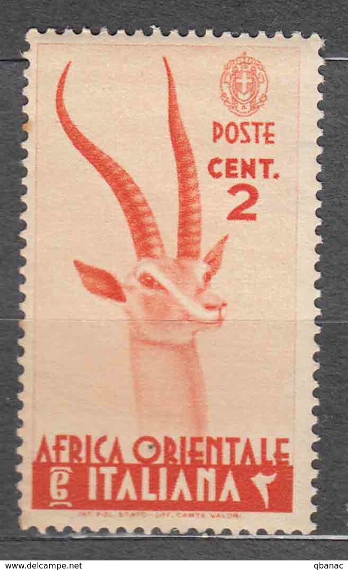 Italy Colonies East Africa 1938 Sassone#1 Mint Hinged - Africa Oriental Italiana