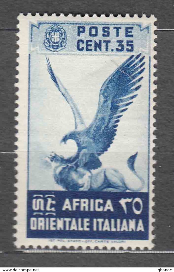 Italy Colonies East Africa 1938 Sassone#9 Mint Hinged - Africa Orientale Italiana