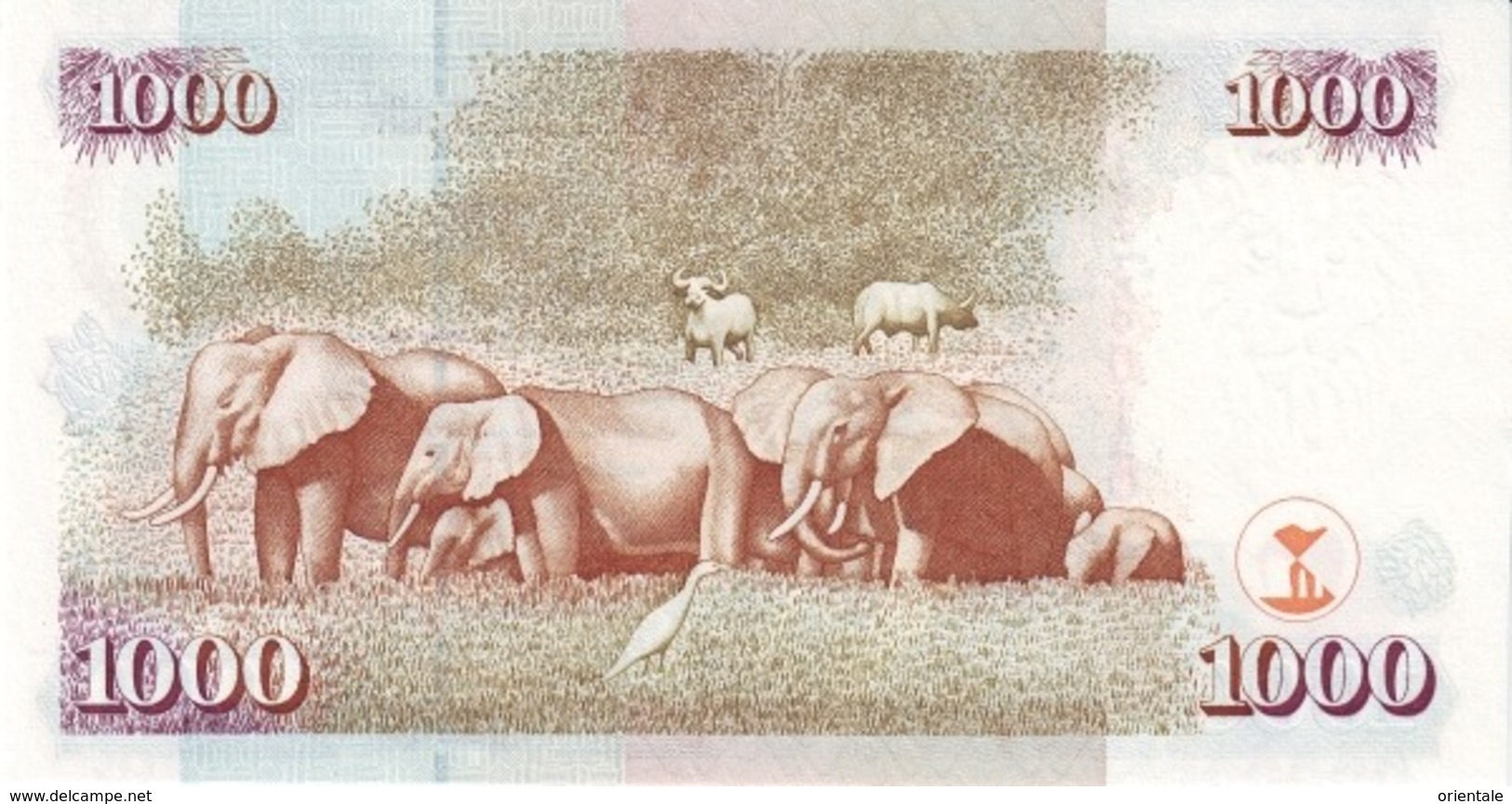 KENYA P. 40c 1000 S 2000 UNC - Kenya