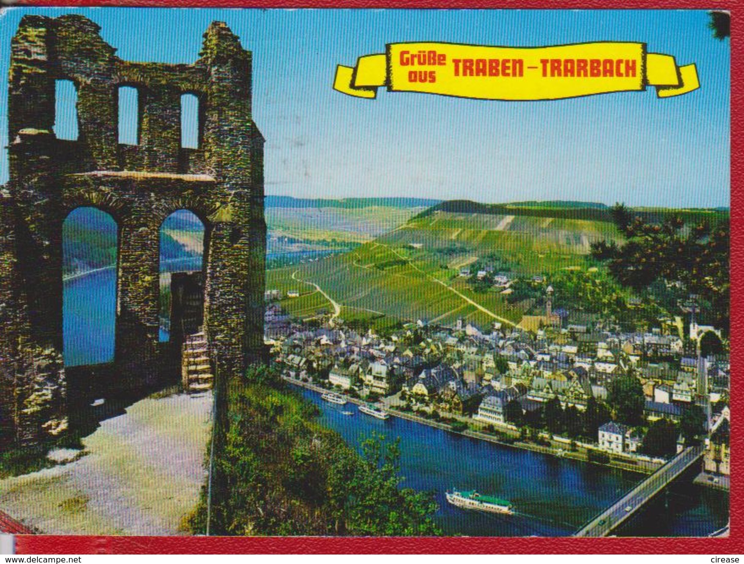 TRABEN TRARBACH GERMANY POSTCARD USED - Traben-Trarbach