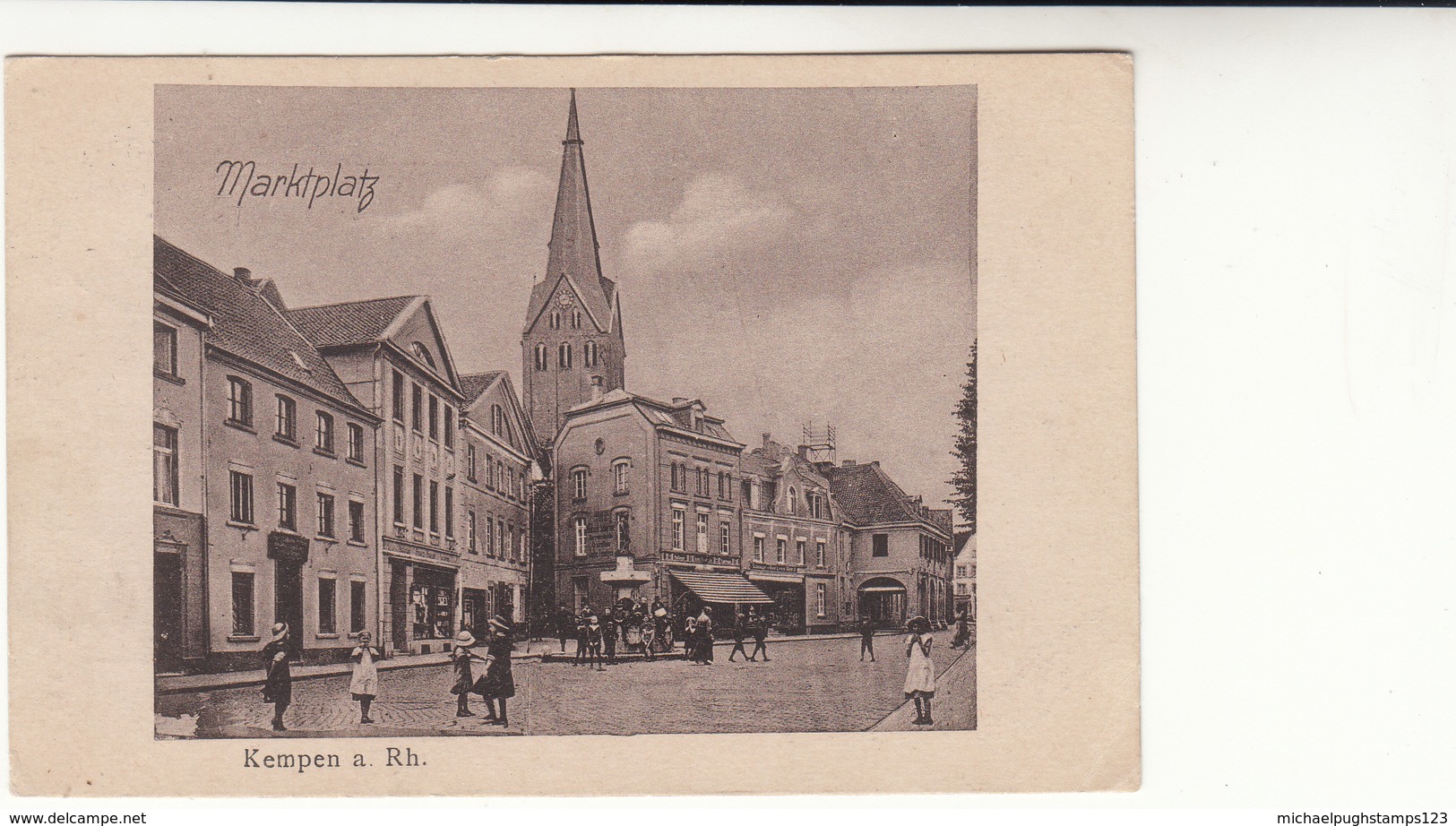 Belgium / Military Mail / Belgium Occupation Of Germany / Kempen Postcards - Autres & Non Classés