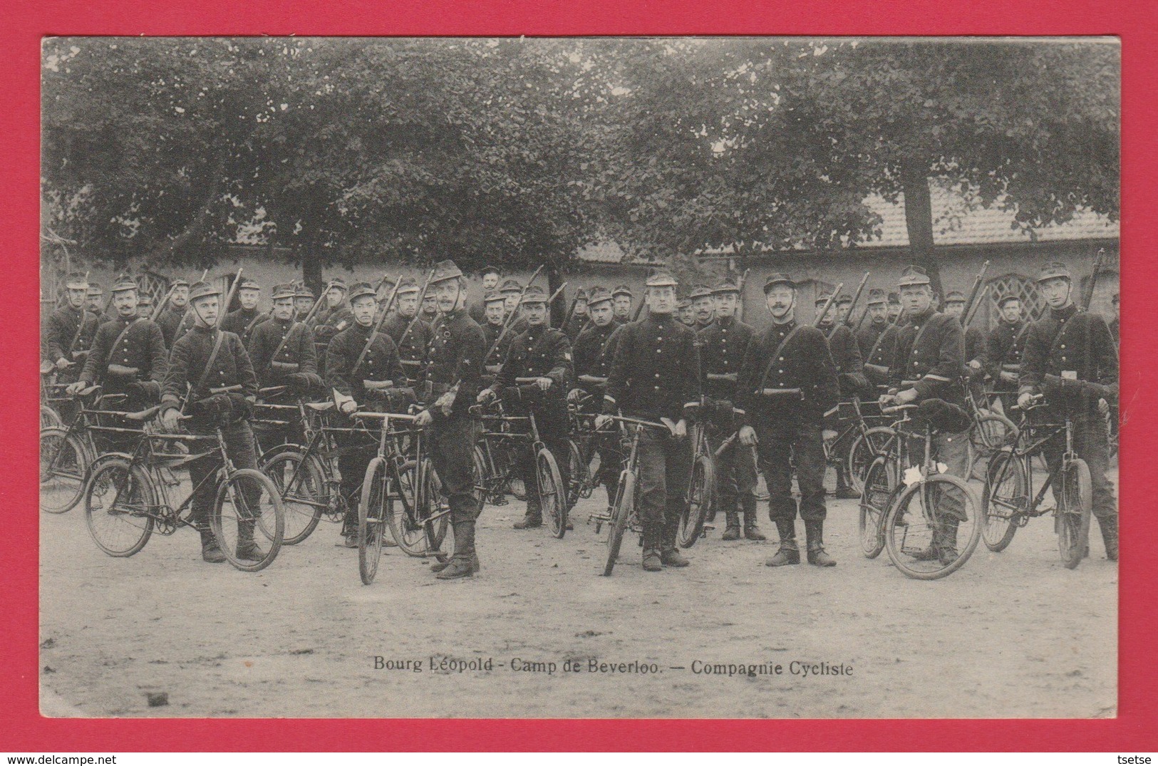 Leopoldsburg (Kamp De Beverloo) - Compagnie Cyclistes - 1913 ( Verso Zien ) - Leopoldsburg (Kamp Van Beverloo)