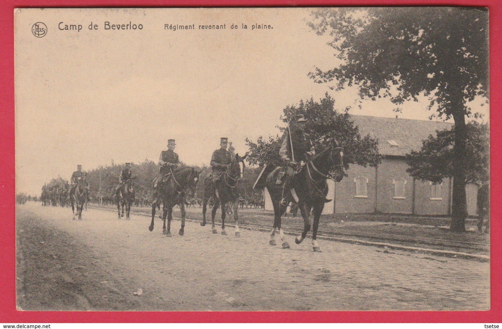 Leopoldsburg (Kamp De Beverloo) - Régiment Revenant De La Plaine - 191? ( Verso Zien ) - Leopoldsburg (Camp De Beverloo)