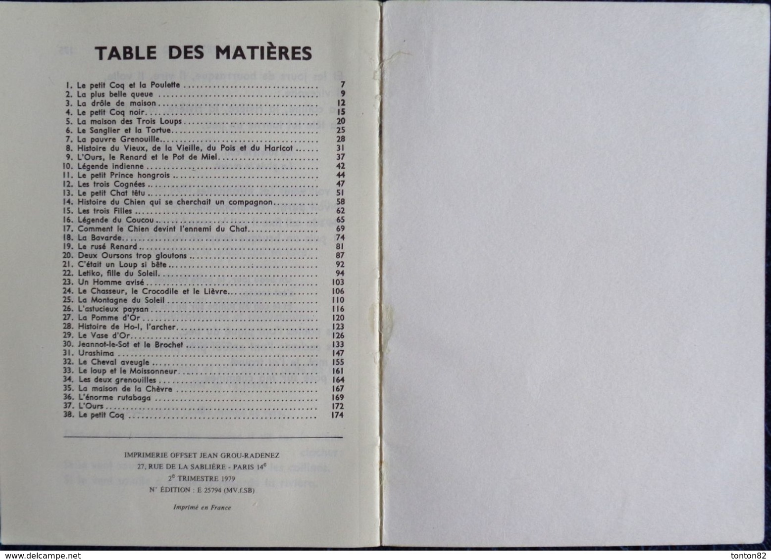 Natha Caputo - Contes Des Quatre VENTS - Éditions Fernand Nathan - ( 1979 ) . - Casterman