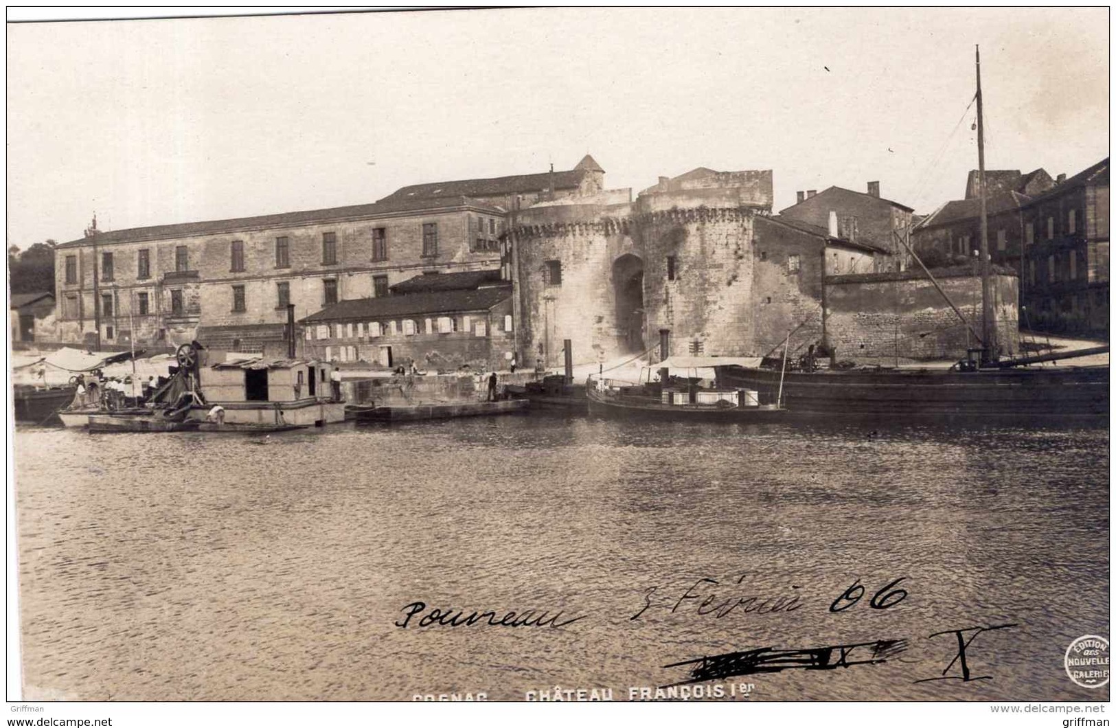 COGNAC CHATEAU FRANCOIS 1er 1906 TBE - Cognac