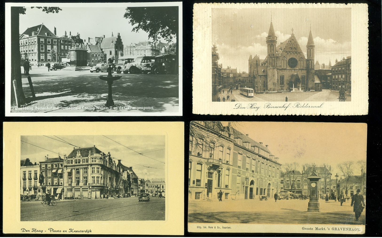 Mooi lot van 60 postkaarten van Nederland  Zuid - Holland  's Gravenhage  Den Haag  - 60 scans
