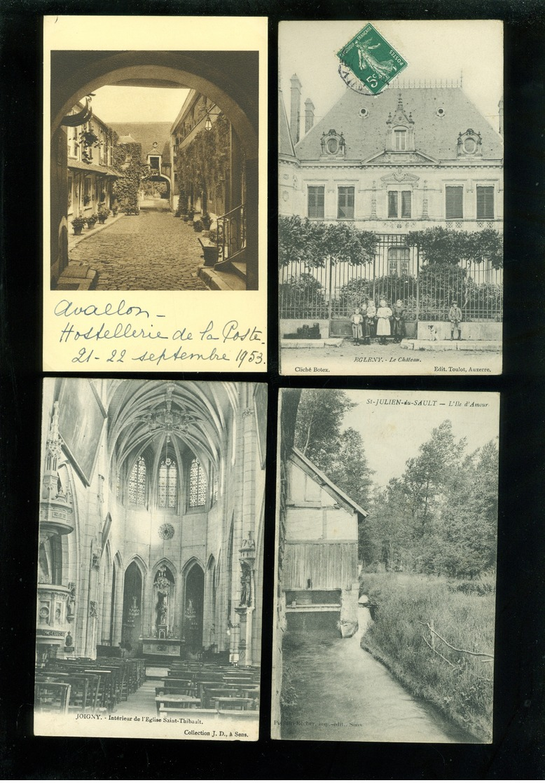 Beau Lot De 20 Cartes Postales De France Yonne    Mooi Lot Van 20 Postkaarten Van Frankrijk ( 89 ) - 20 Scans - 5 - 99 Postcards
