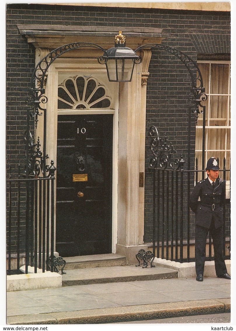 POLICE:  No 10 Downing Street - BOBBY - London - (Thomas & Benacci Ltd.) - Politie-Rijkswacht