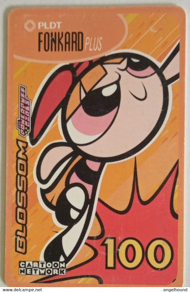 PLDT Powerpuff Girls BLOSSOM  100 Pesos - Filipinas